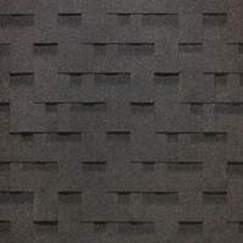 /Гибкая черепица Docke PIE EURASIA/ ЛАБИРИНТ/ Чёрный