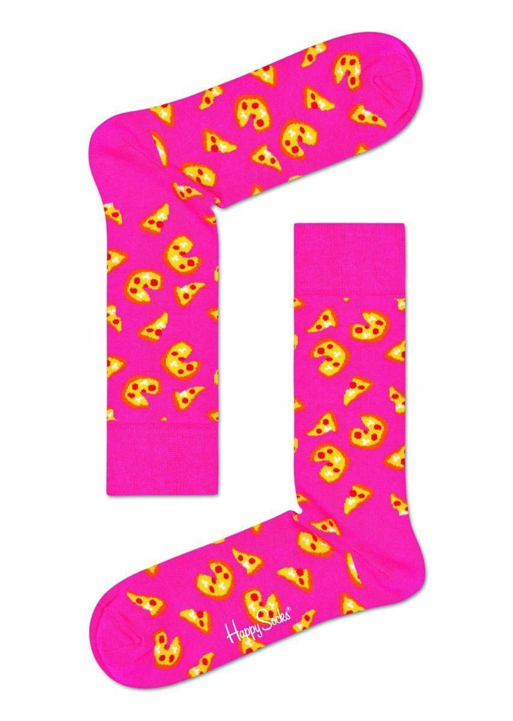 Носки унисекс Pizza Sock с кусочками пиццы (Размер: 25) (Цвет: синий)