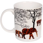 Кружка керамическая 330мл «Сафари парк», микс рисунков