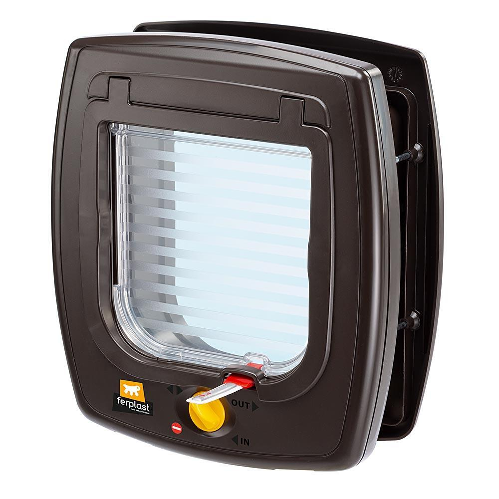 Двери SWING 5 TUNNEL коричн. 22.5х25.2