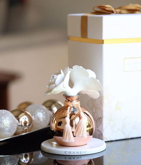 Sensual Camelia, ароматический диффузор с необычными палочками, Chando