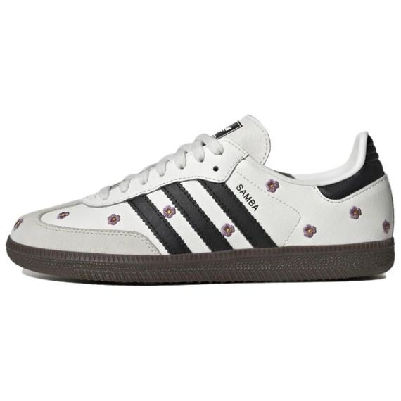 Кроссовки adidas originals SAMBA OG для скейтборда Низкие Белые кроссовки