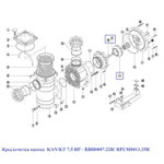 Крыльчатка насоса  KAN/KT 7