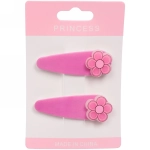 Зажимы для волос детские 2шт «Happy smile», ромашка, микс 4 цвета, 5*2см