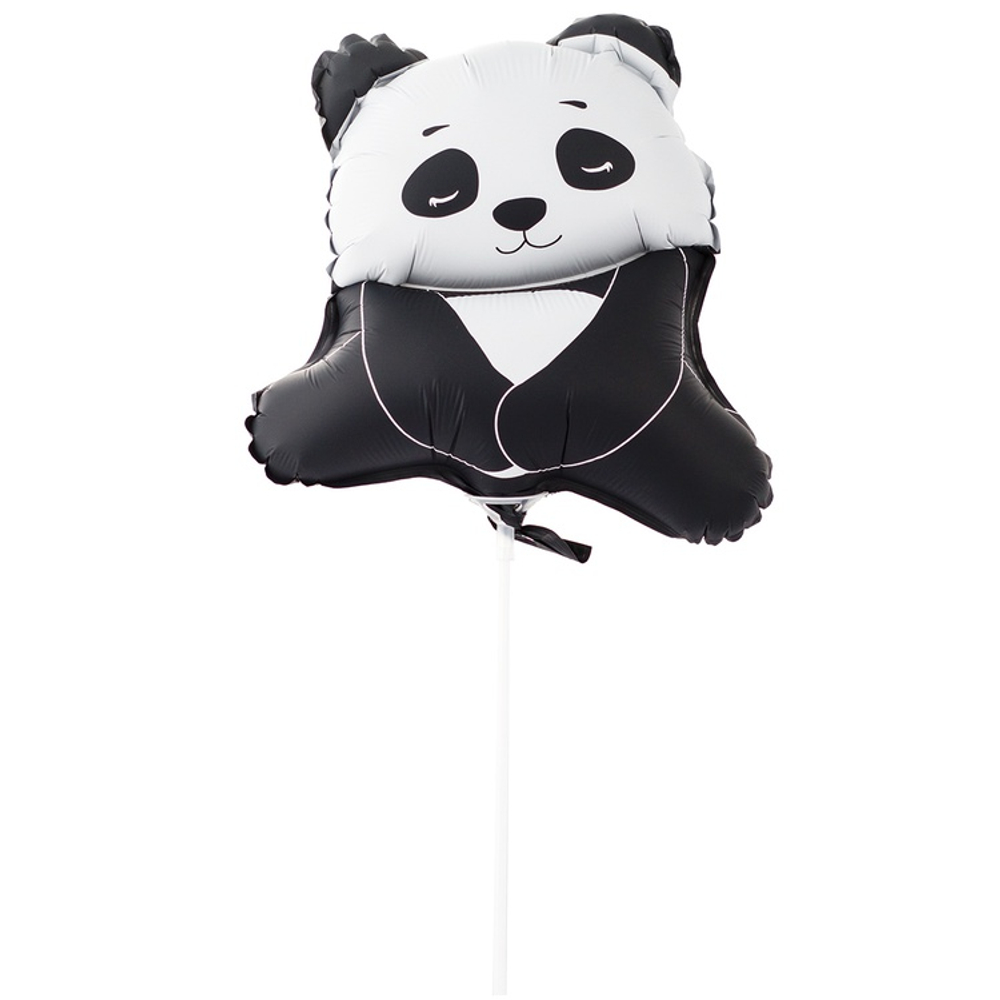 Шар Фольгированный Панда милая (Черный)