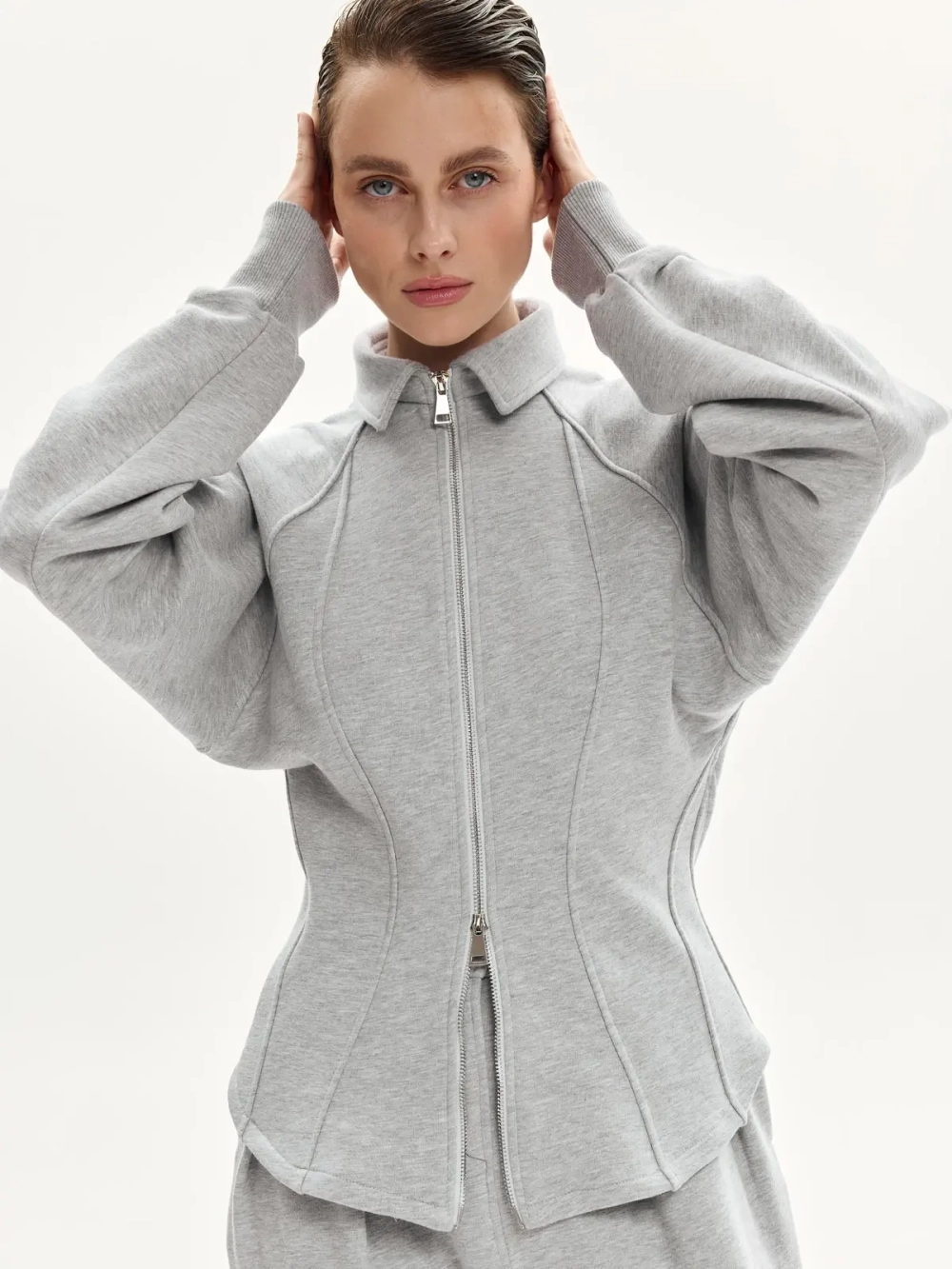 Олимпийка из футера DEW, серый