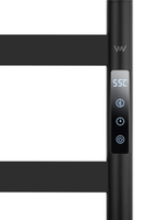 Полотенцесушитель электрический напольный WONZON & WOGHAND ESSEN, Черный матовый (WW-A406-MB)