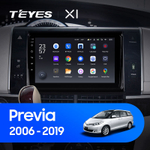 Teyes X1 9" для Toyota Previa 2006-2019