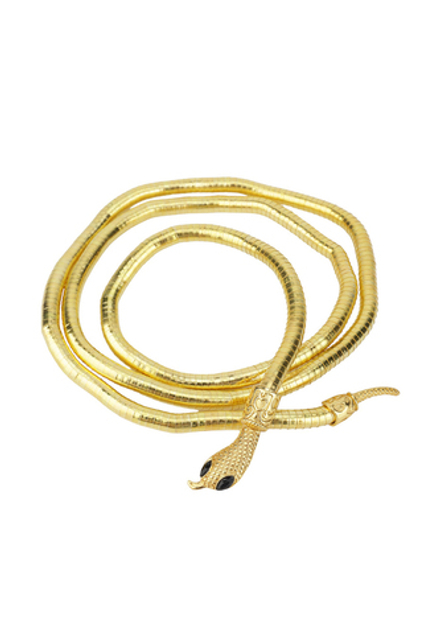 Чокер "змея" цвет - золото