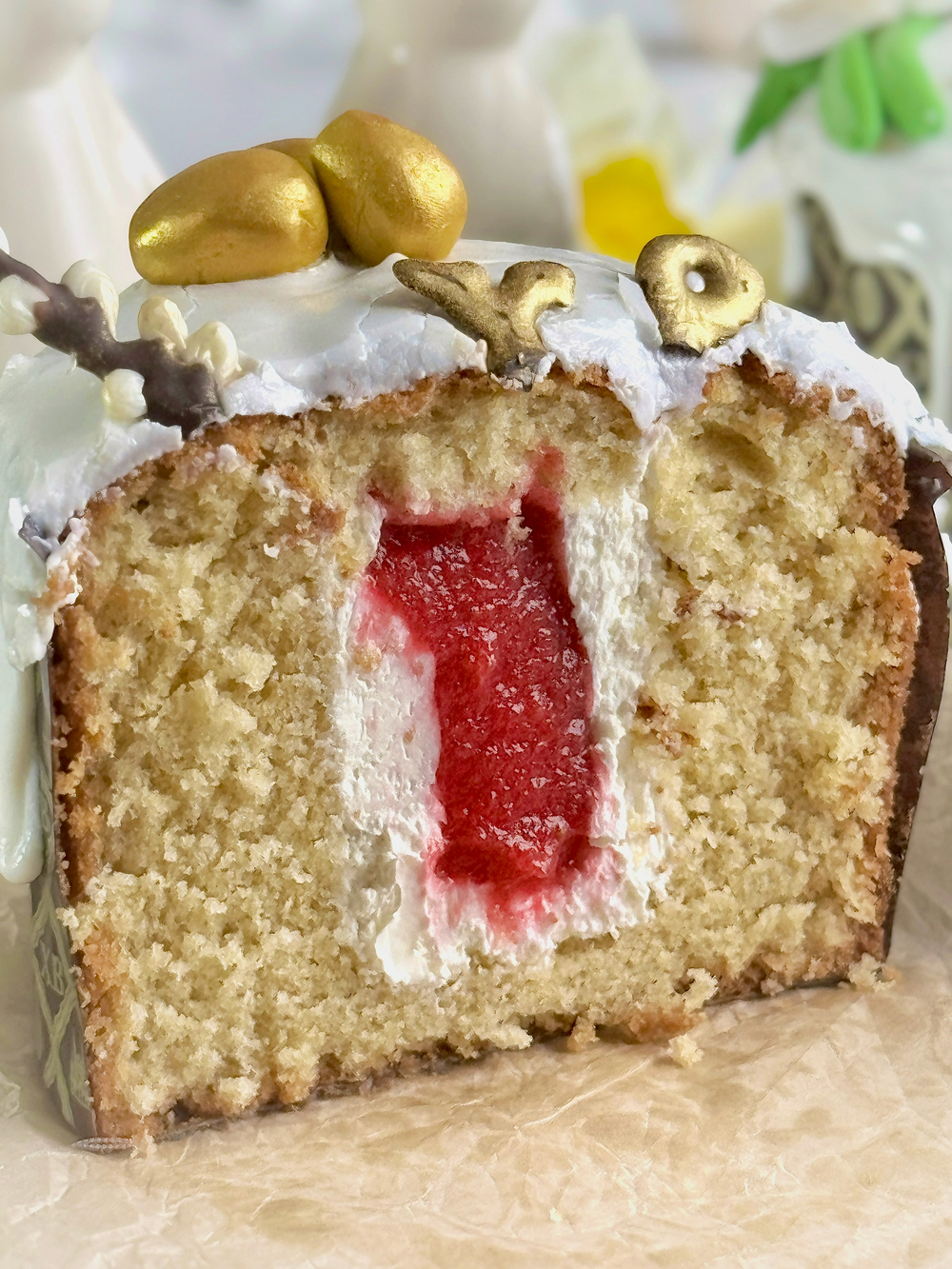 Кулич "Расписной" 500 грамм (пасха)