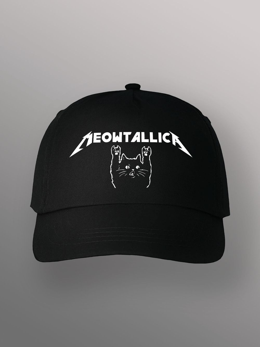 Бейсболка meowtallica