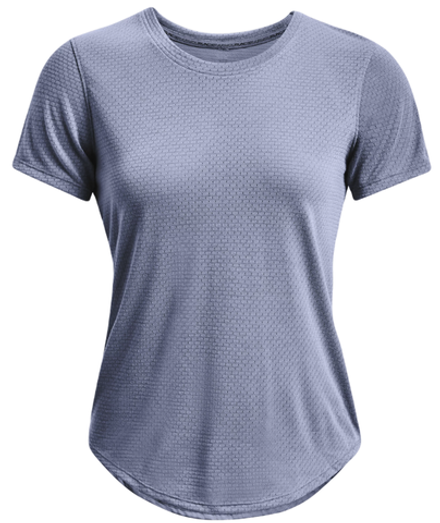 Женская теннисная футболка Under Armour Streaker Run Short Sleeve - Фиолетовый