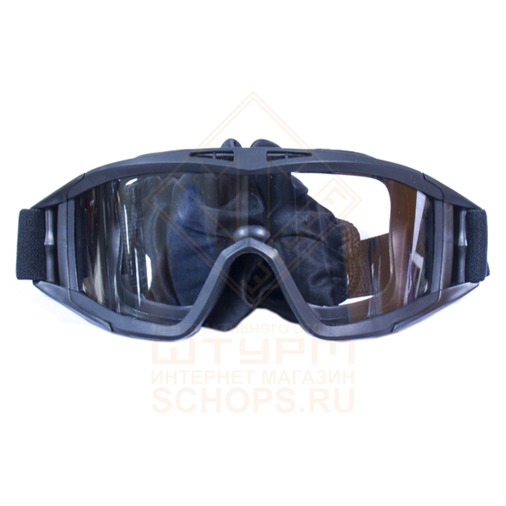 Маска защитная Daisy NVG реплика, Smoke/Black