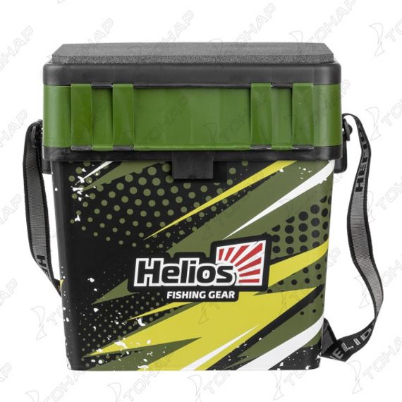 Ящик рыболовный зимний ZANDER хаки (HS-IML-19-H) Helios