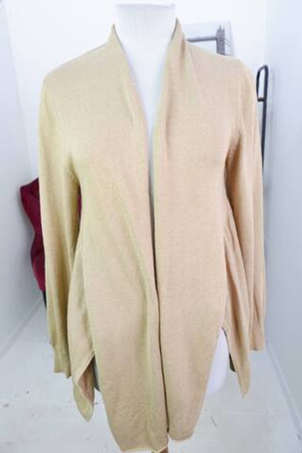 Кардиган с разрезами по бокам, маркировка 36, визуально на 42 размер