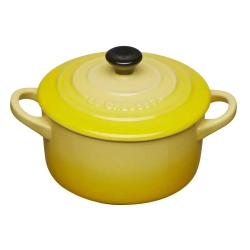 Le Creuset - Мини-кокотница 10см лимон / артикул   71901-10403   / GTIN 843251103652