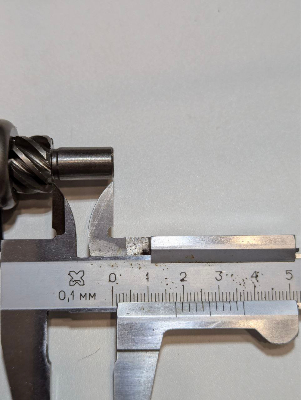 Храповик кикстартера (заводного вала) для 4т скутера 139QMB 7 шлиц 3 зацепа