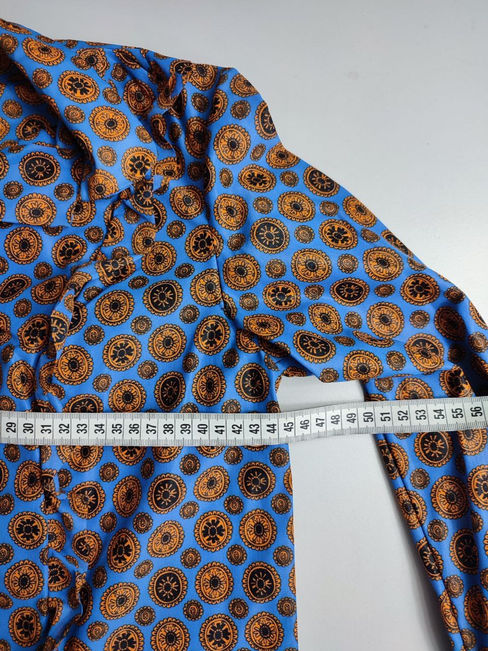 Блузка в винтажном стиле акцентная 44 размер