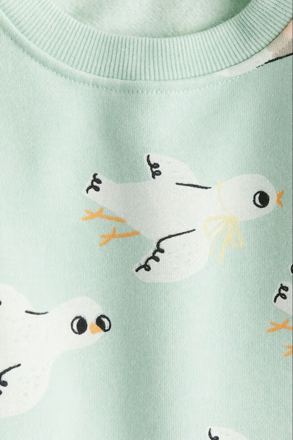 H&M Платье с принтом, мятный