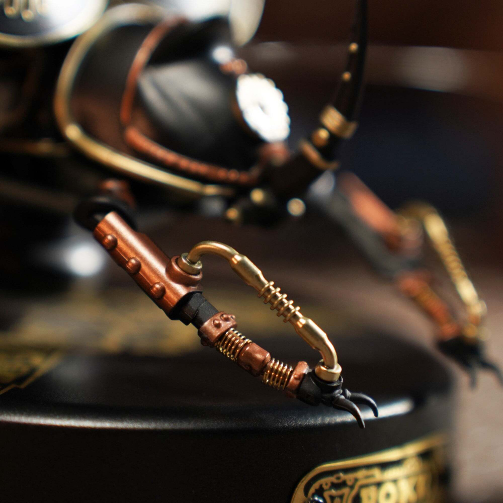 Жук-носорог (Rhinoceros Beetle) MI01 от ROKR - Конструктор, сборная механическая модель, 3D пазл, для интерьера