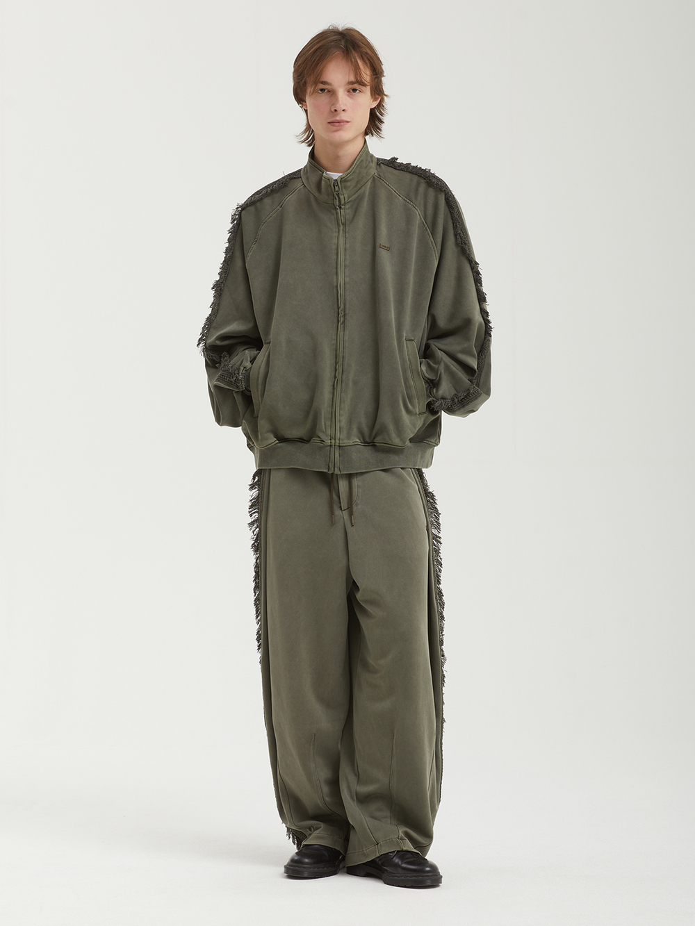 Мужские Брюки Lace Trimming