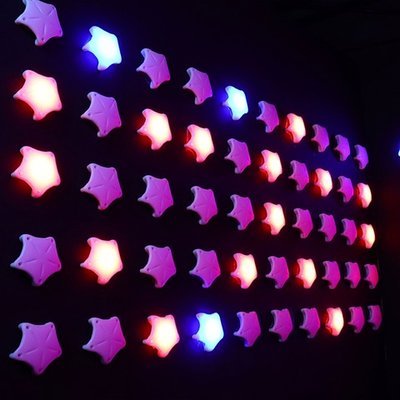 Интерактивная стена с кнопками «Галактика»