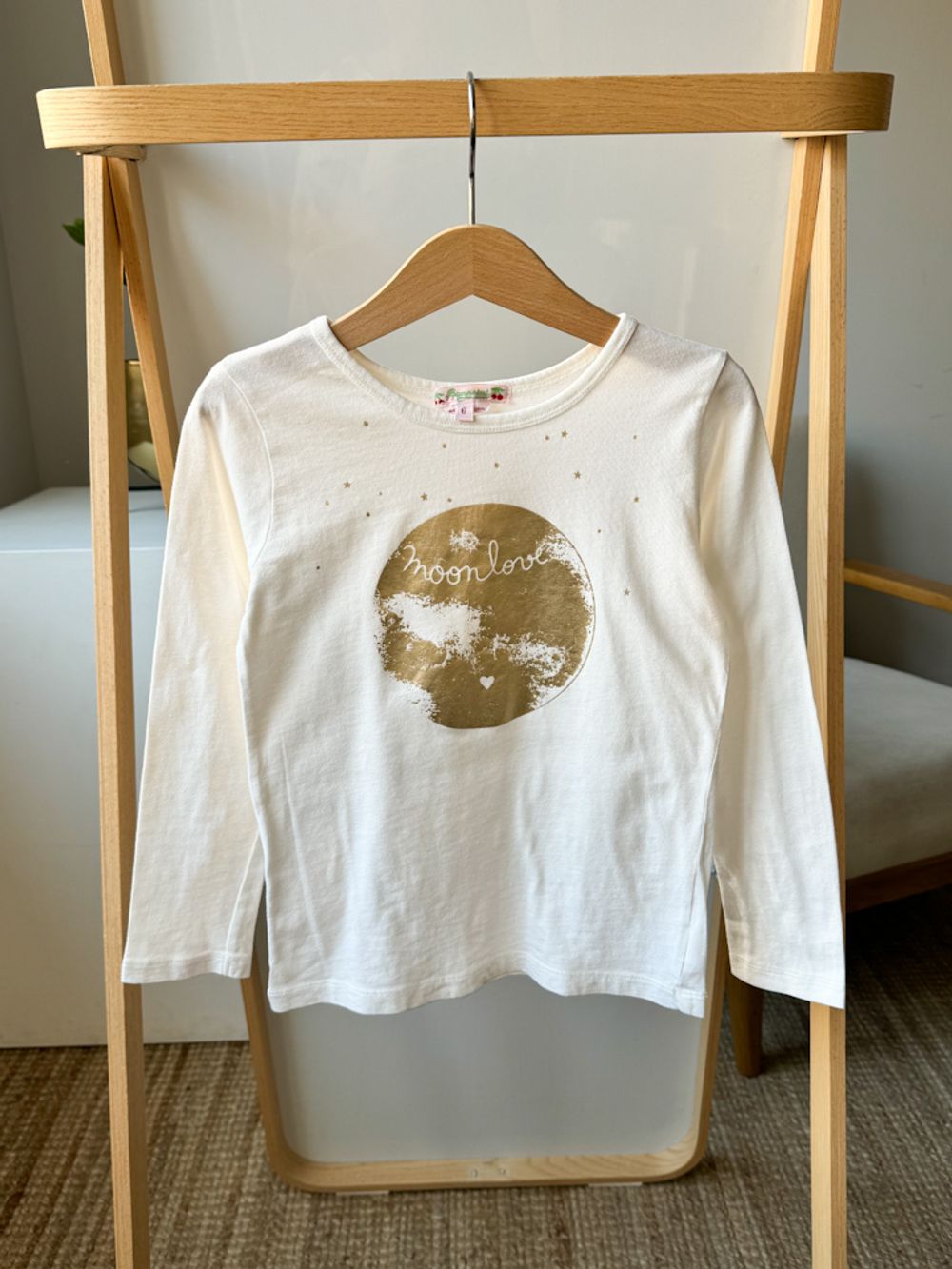 Хлопковый лонгслив Bonpoint, 116