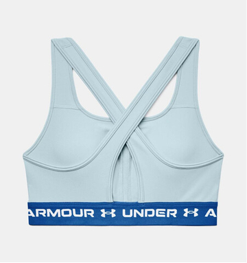 ТОП теннисный Under Armour Crossback Mid Bra - небесный