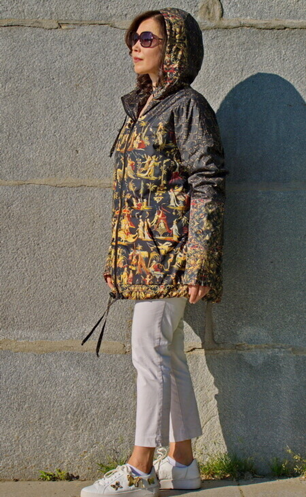 Куртка "Китайский гротеск", по мотивам шпалеры фламандского мастера Judocus de Vos