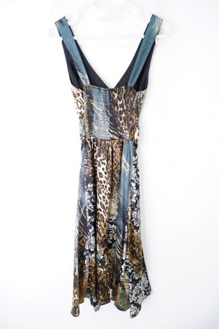 Сарафан с принтом 42-44 размер