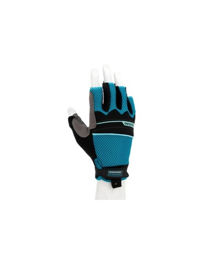 Перчатки Gross AKTIV, комбинированные, облегченные, открытые пальцы, XL