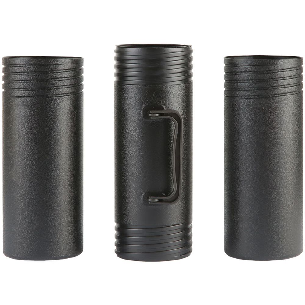 Тубус А1, диаметр 100мм. длина 650мм, 3 секции, черный, Стамм