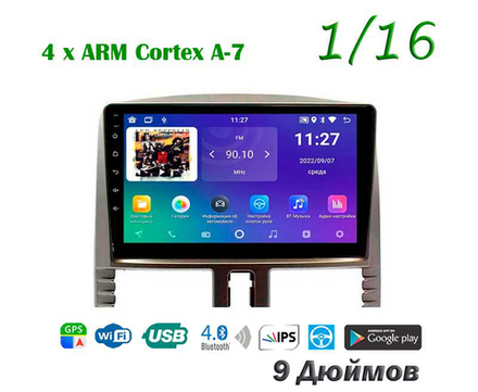 Topway TS7 1+16GB 8 ядер для Toyota Rush 2006-2016 (прав)