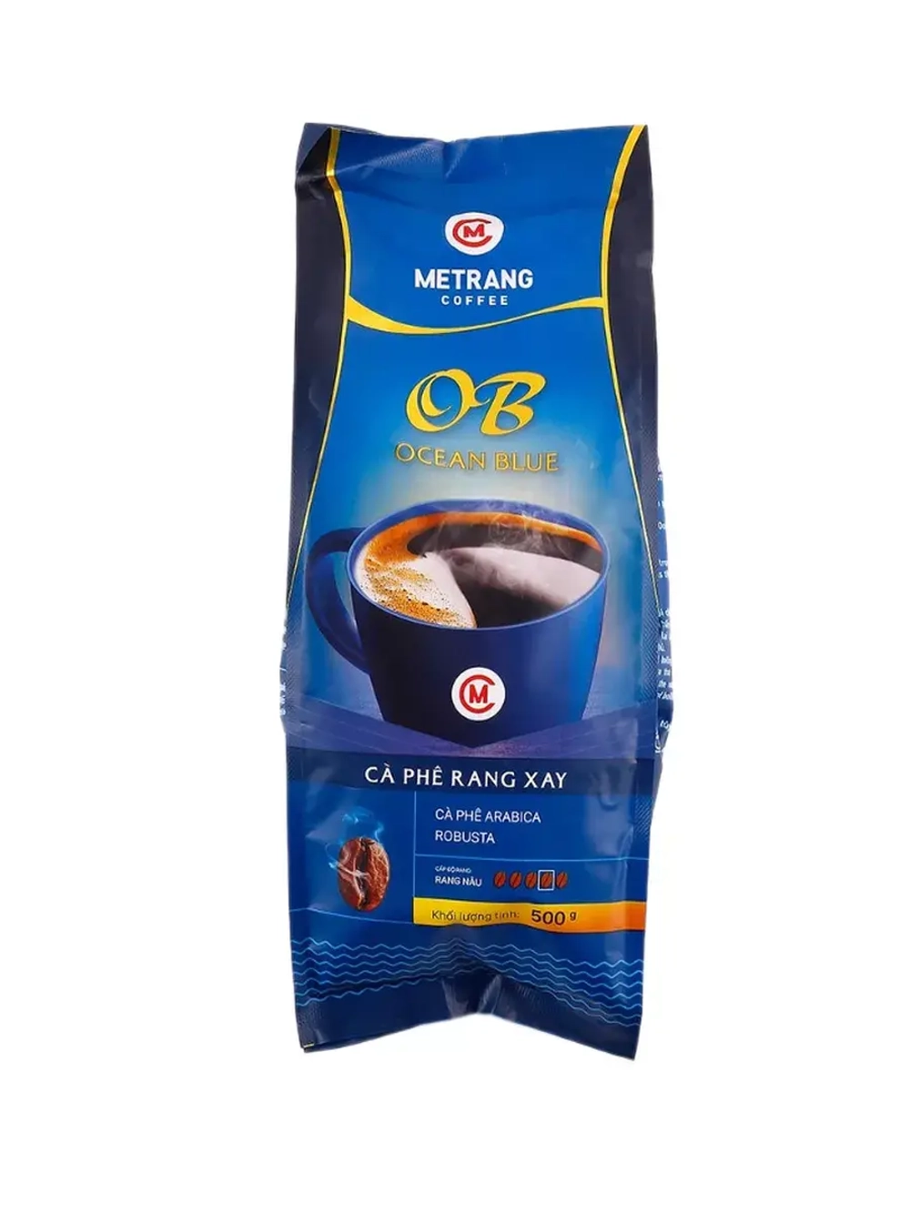 Вьетнамский молотый кофе Голубой океан (Me Trang, Ocean Blue), 500 г