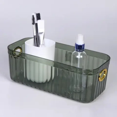 Контейнер для хранения «ЛАМИНГТОН», цвет бирюзово-зелёный, 26*12*9,8см