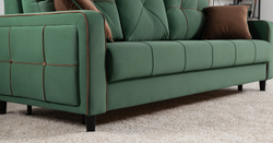 Диван кровать Черри, Зеленый