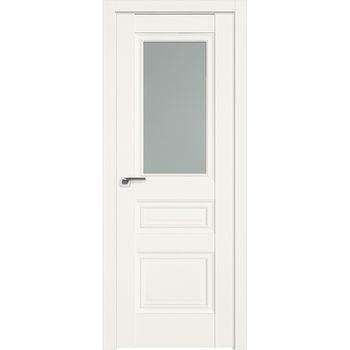 Межкомнатная дверь экошпон Profil Doors 2.39U дарквайт стекло матовое