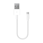 Дата-кабель USB-A - USB-C, USB 2.0, 2.4A, 1.2м, белый