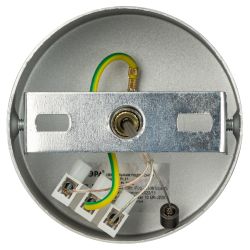 Светильник подвесной (подвес) ЭРА PL34 SL MR16 GU10 потолочный цилиндр серебро | Подвесные светильники