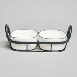 НАБОР ФОРМ НА МЕТАЛ.ПОДСТАВКЕ LEFARD "FAMILY FARM" 2 ШТ. 28,5*16*8,5 CM