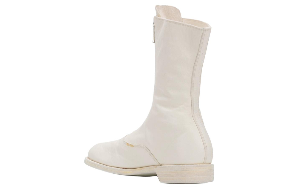 GUIDI Front-zip Ankle Boots