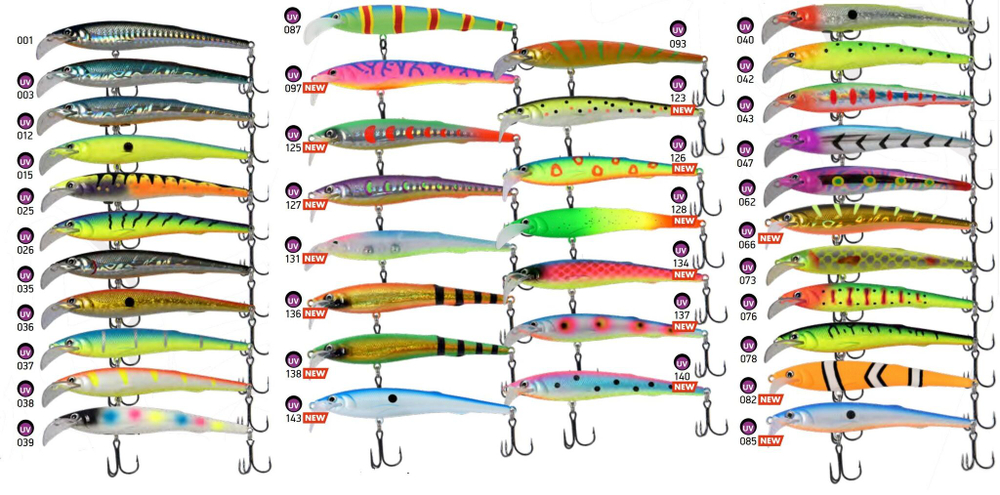Воблер для троллинга (судак, щука, лосось) LureMax STINKA 110F MDR-039 (110FDR-039) 12 г., заглубление от 2-3,2м. Товар уцененный