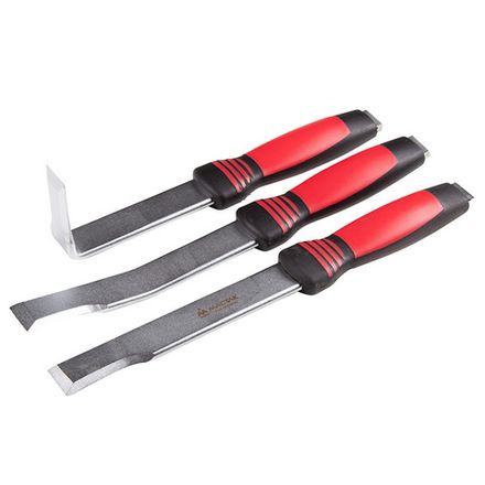 Цена на МАСТАК (118-50003C) Набор зубил для расшивки кузовных швов и панелей, кейс, 3 предмета