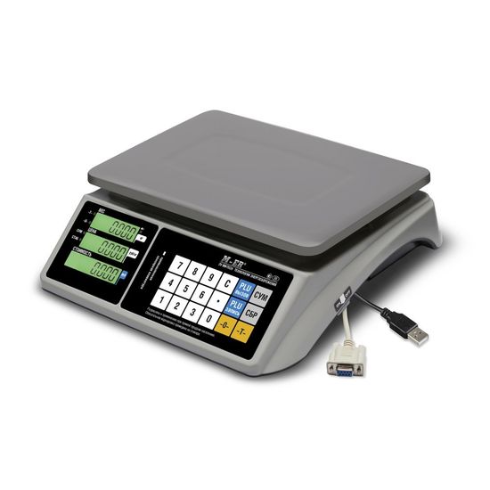 Весы торговые M-ER 328 AC-32.5 "TOUCH-M" RS232 и USB