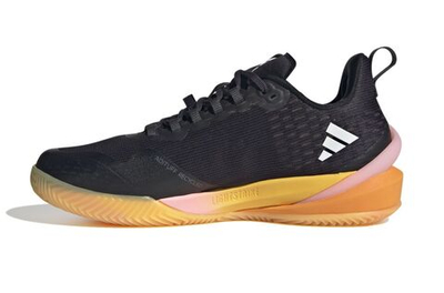Женские Кроссовки теннисные Adidas Adizero Cybersonic W Clay - black/orange/pink