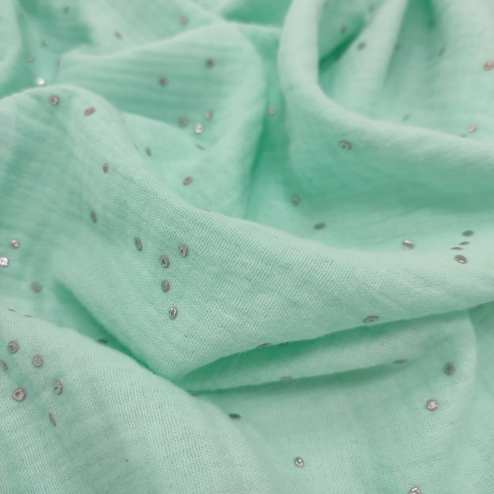 Мята с серебряными точками