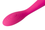 Ярко-розовый G-стимулятор 18см Svakom Iris Clitoral & G-spot Vibrator S-11