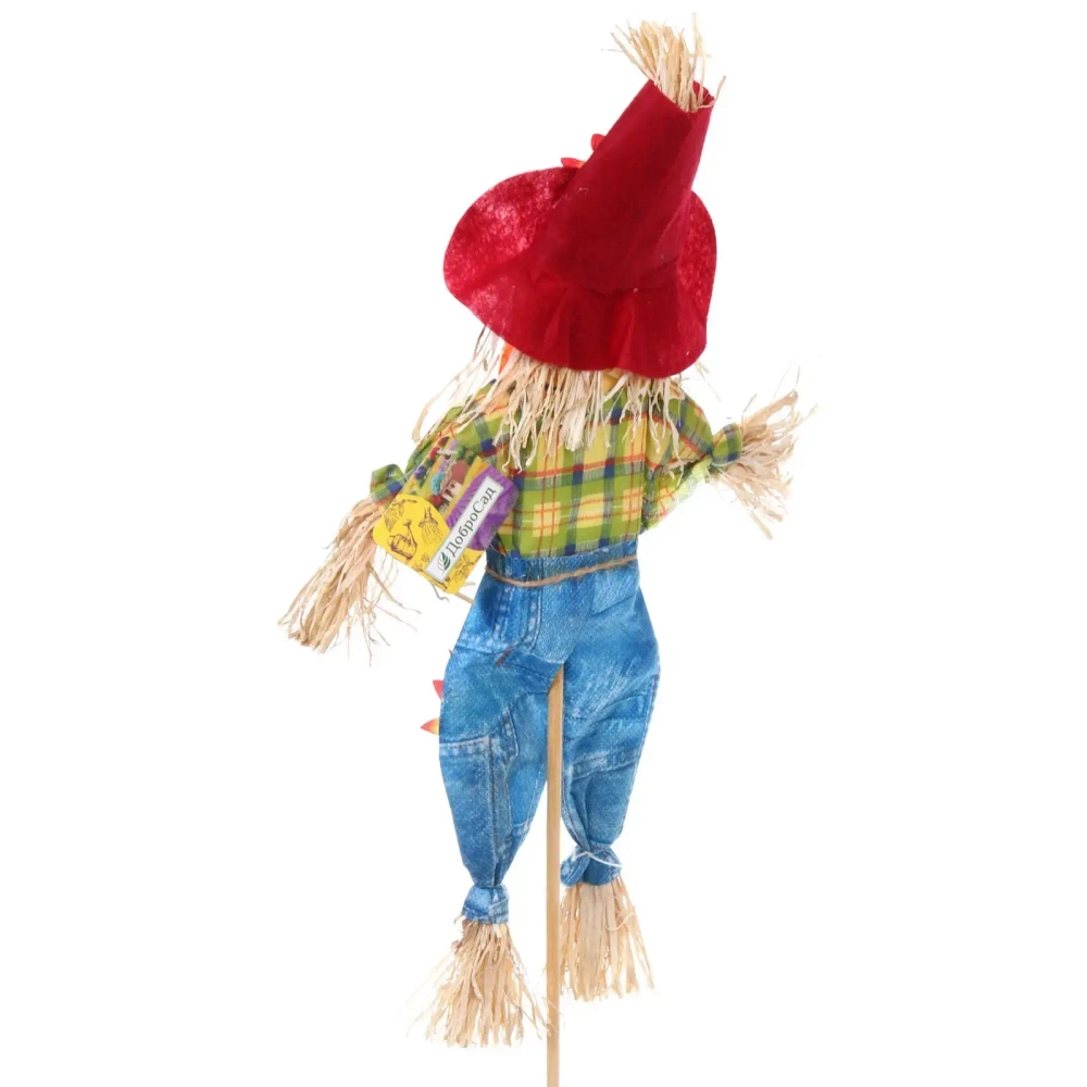 Фигура садовая «Пугало - Кузя» 50 (70) см ДоброСад