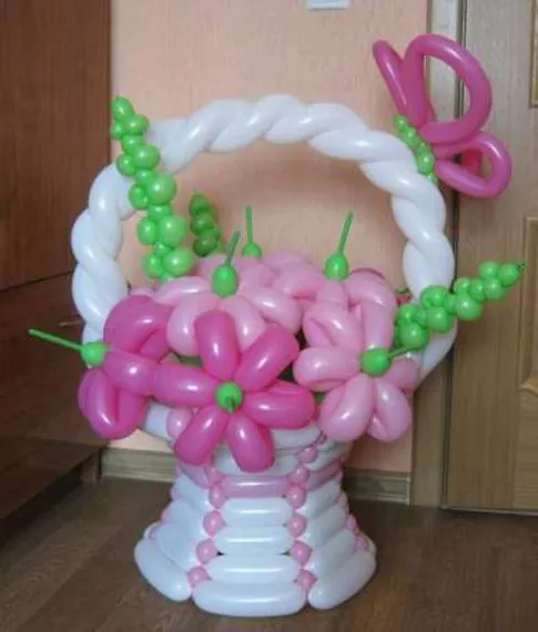 Корзинка с цветами