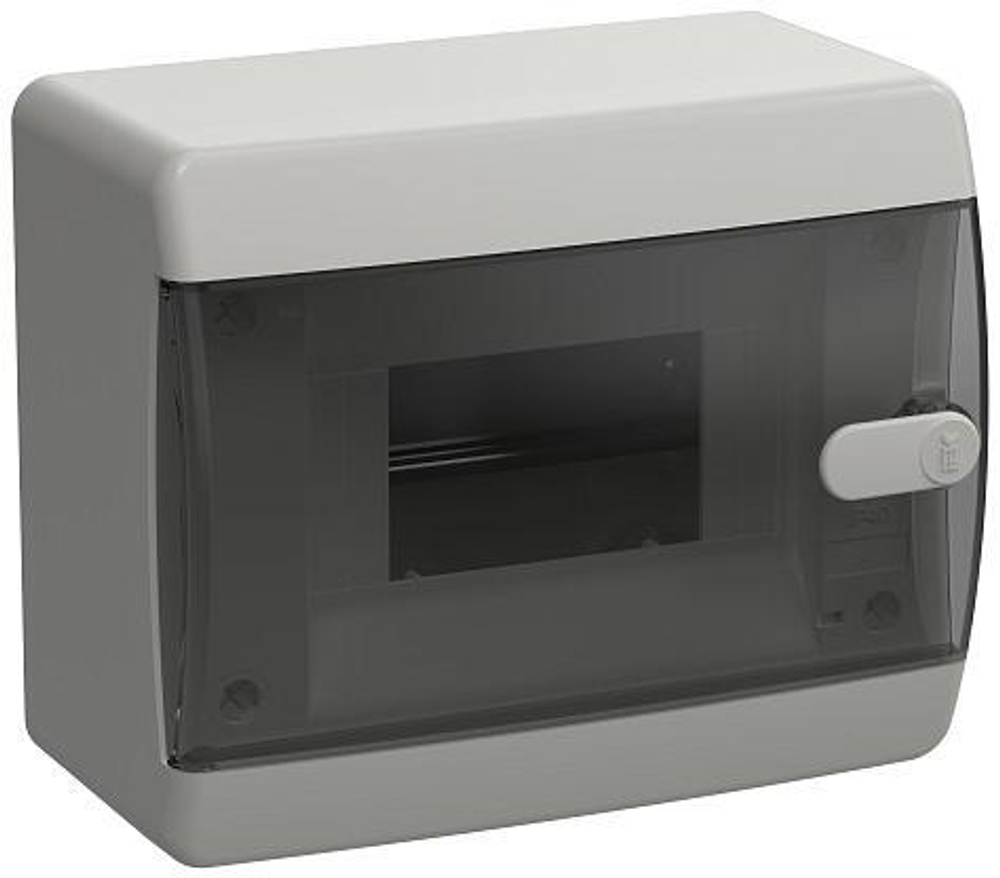 Бокс ЩРН-П-6 навесной IP41 чёрн. прозр. дверь UNION Compact ИЭК